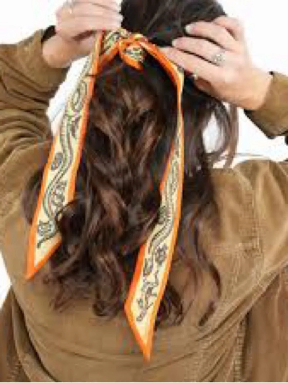 Heading Spooky Skinny Scarf Neck Scarf, Hair Tie, Wrist Wrap, or Bag Accent
